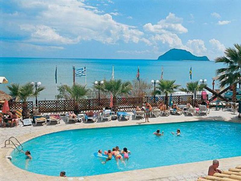 Arkadianos Aparthotel Agios Sostis  Bagian luar foto